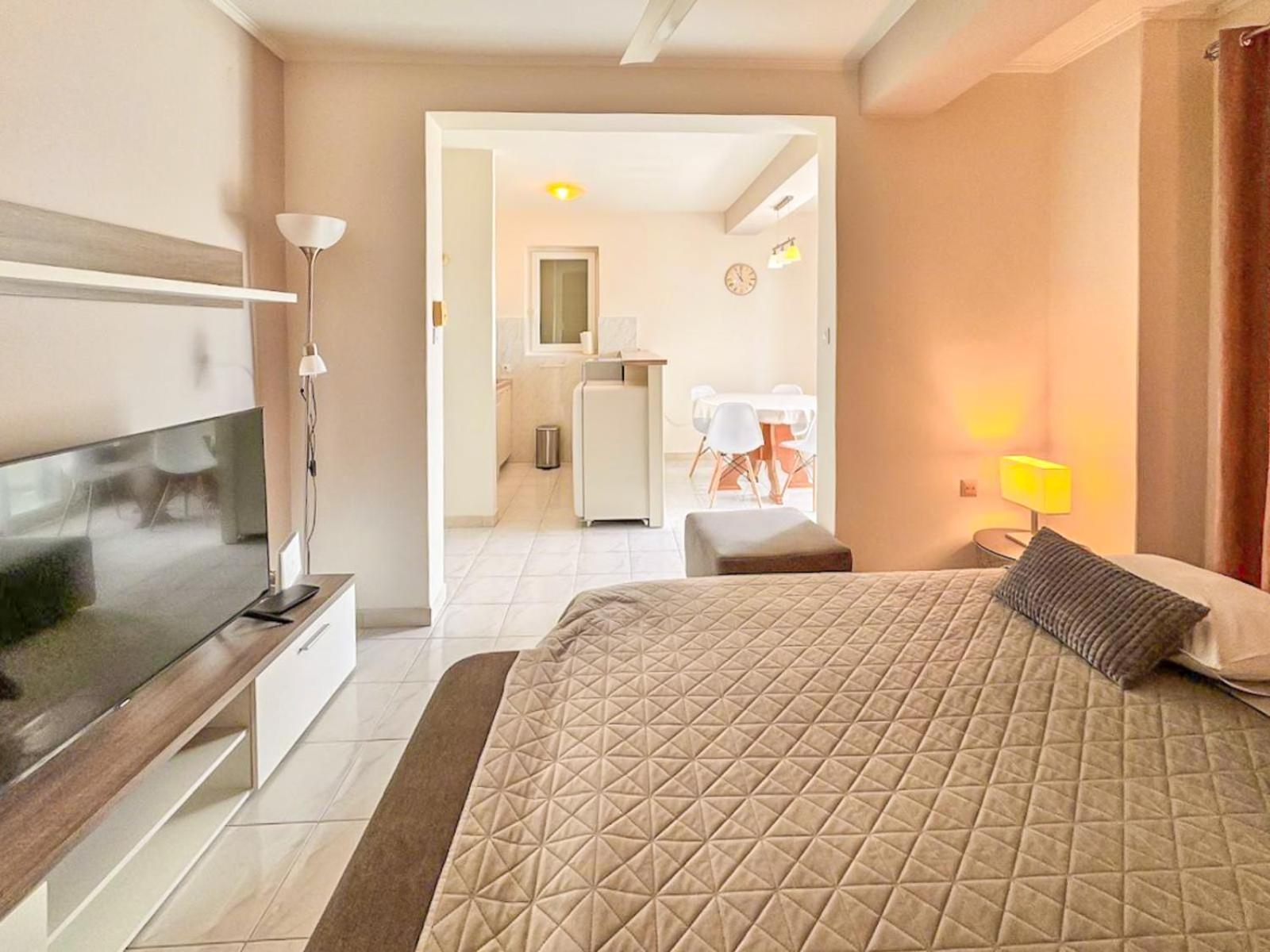Studio Vesna With A Terrace And Sea View 라벡 외부 사진