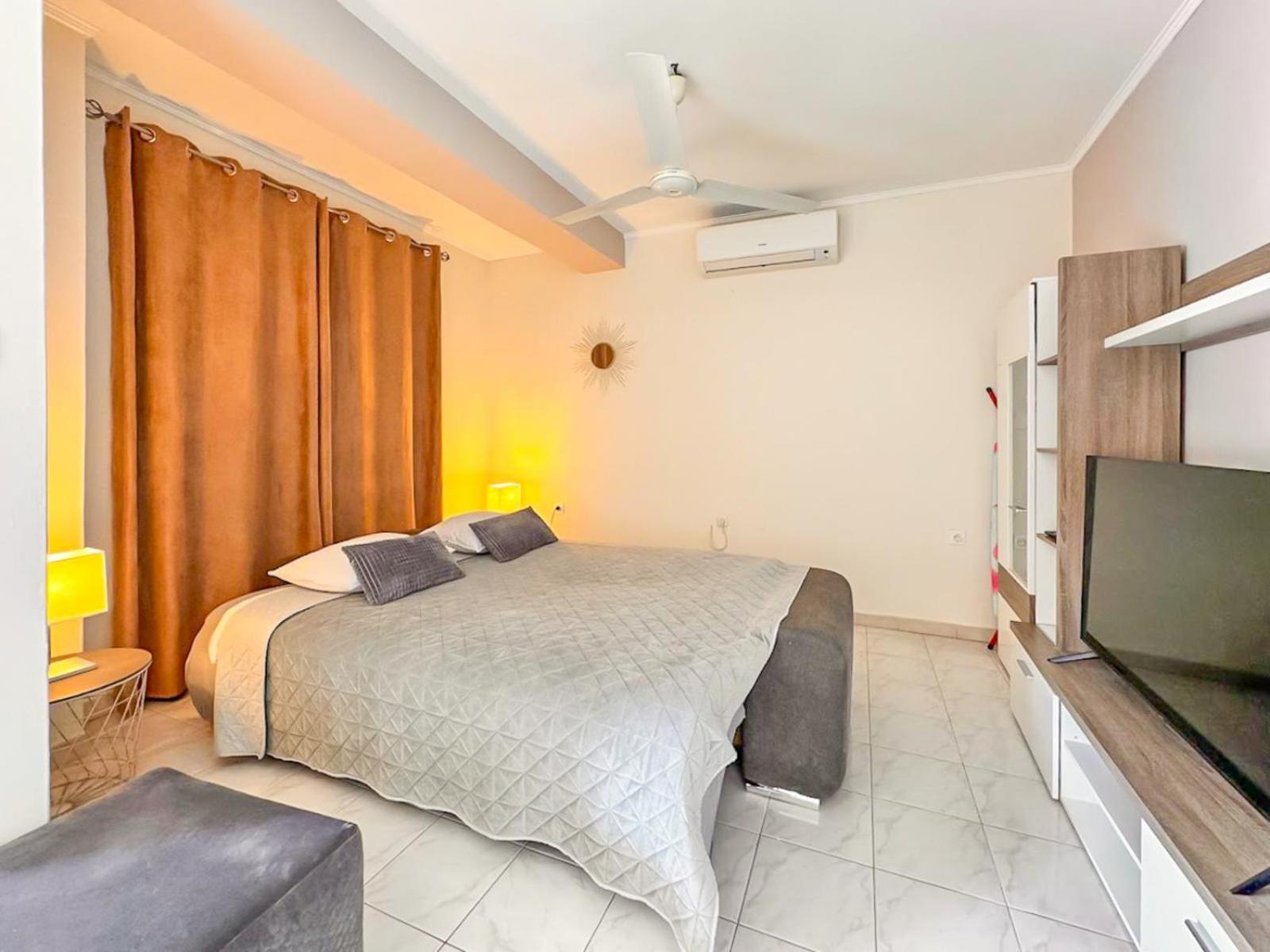 Studio Vesna With A Terrace And Sea View 라벡 외부 사진